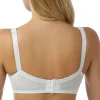 Marlon Bras | Lace Firm Control Wireless Bra - White