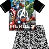 Kids Marvel Kids Avengers Heroes Short Pyjamas