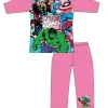 Kids Marvel Kids Pink Avengers Pyjamas
