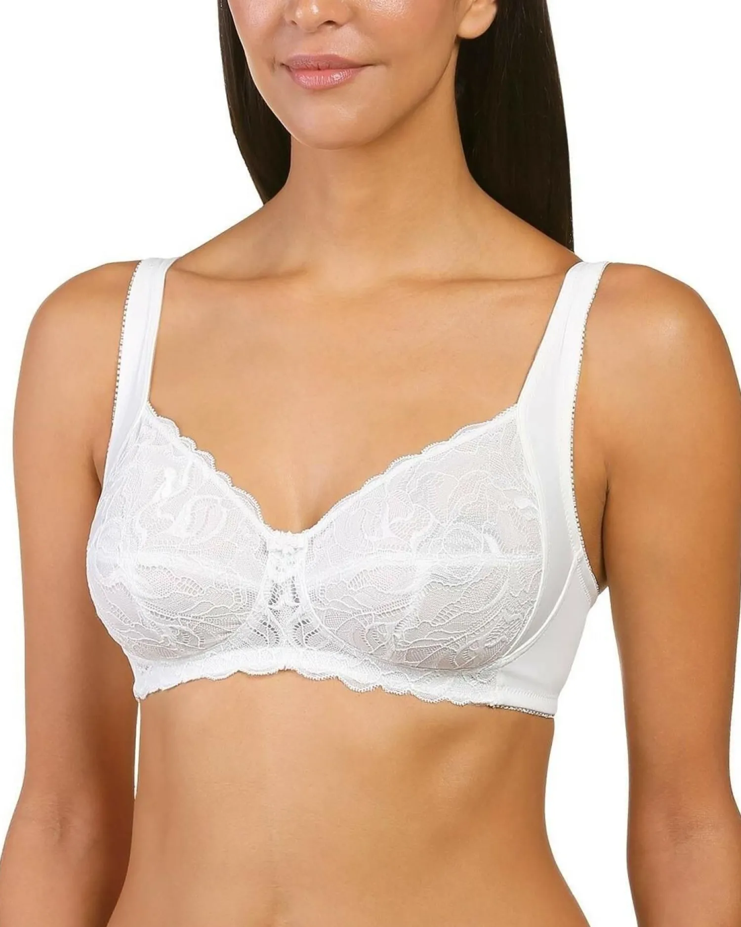 naturana_blue_label_wirel_4-1.webp * Bras | Naturana Blue Label Wireless Lace Bra - Ecru (Ivory)