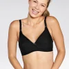 Naturana Bras | Drop Cup Nursing Bra - Black