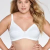 Naturana Bras | Drop Cup Nursing Bra - White