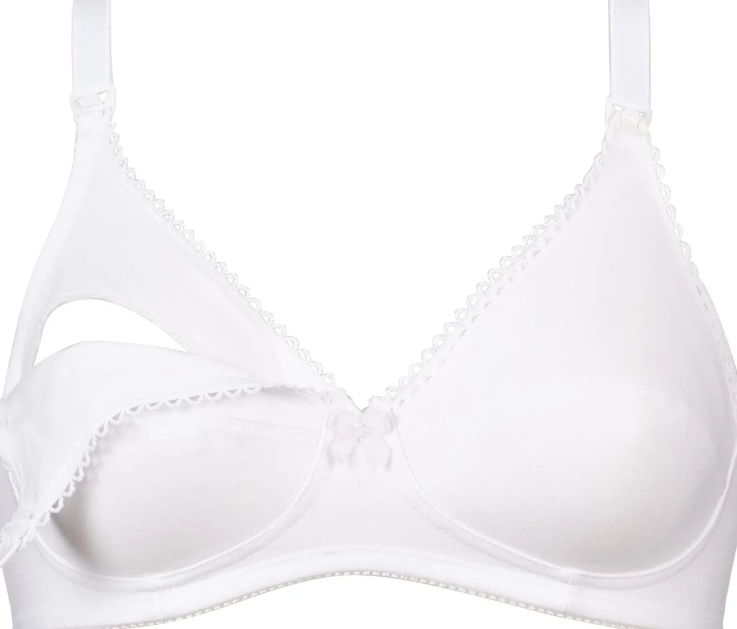 naturana_drop_cup_nursing_3.webp Naturana Bras | Drop Cup Nursing Bra - White