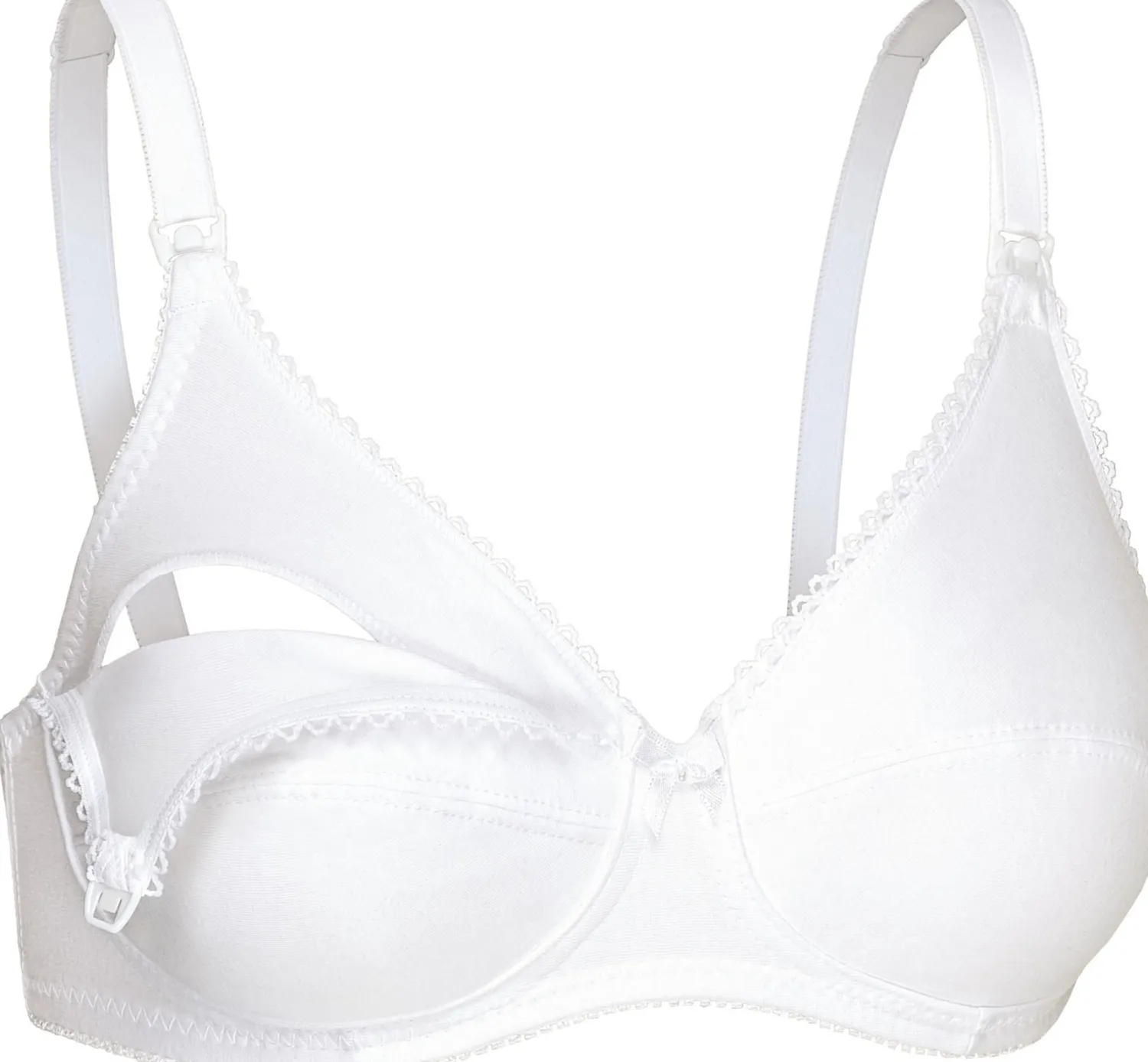 naturana_drop_cup_nursing_4.webp Naturana Bras | Drop Cup Nursing Bra - White