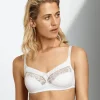 Naturana Bras | Full Cup Non Wired Bra - White