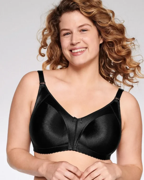 Naturana Bras | Minimiser Soft Bra - Black
