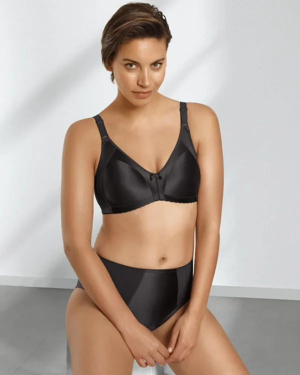Naturana Bras | Minimiser Soft Bra - Black