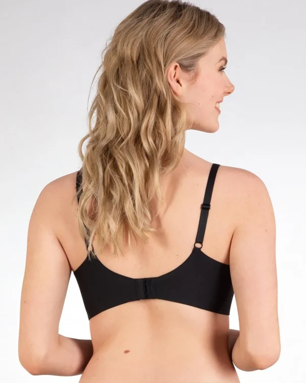 Naturana Bras | Moulded Soft Cup Bra - Black