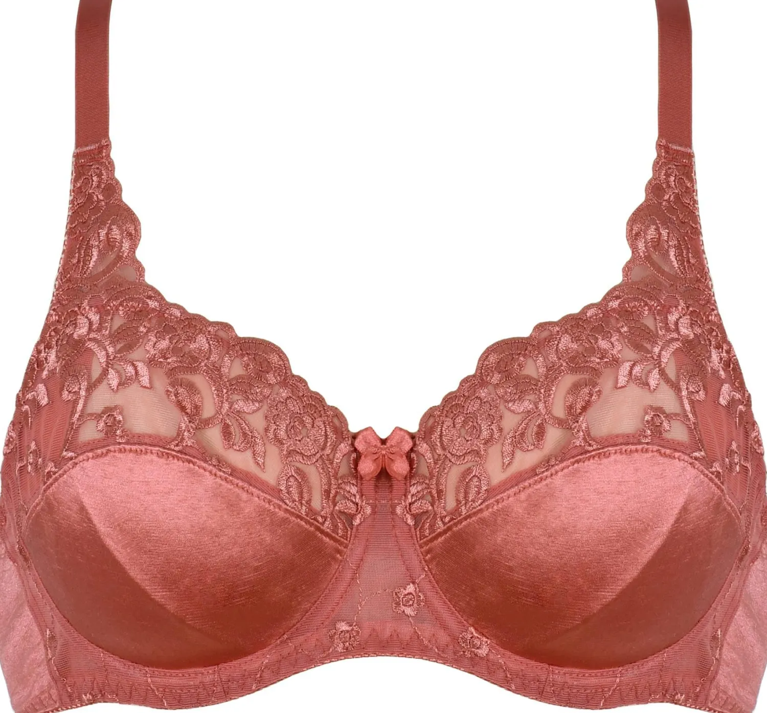naturana_satin__lace_unde_3.webp Naturana Bras | Satin & Lace Underwired Bra - Sun Kissed