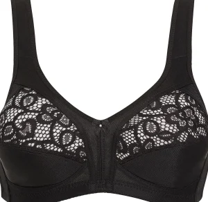 Naturana Bras | Soft Cup Bra - Black
