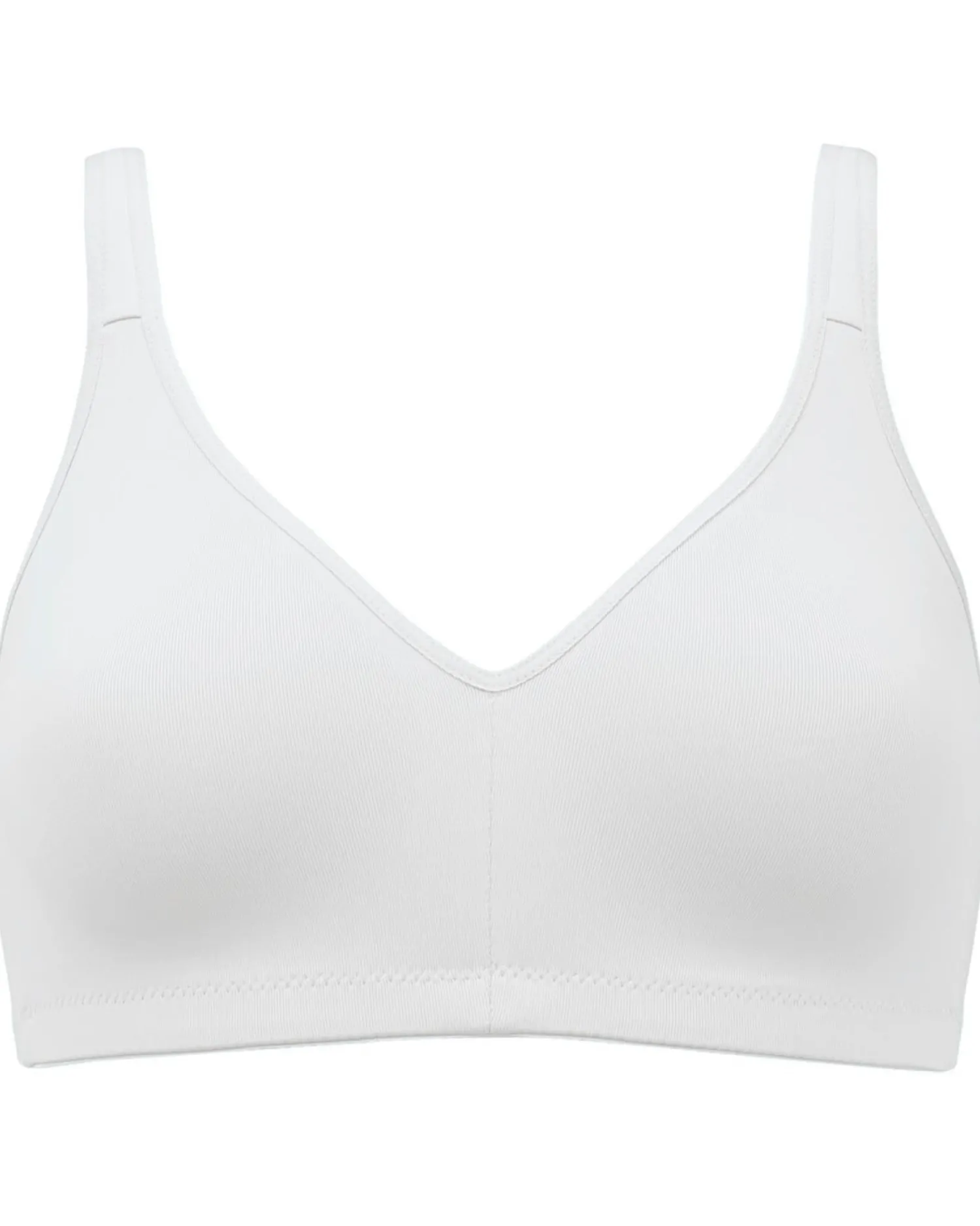 naturana_wireless_elastic_3.webp Naturana Bras | Wireless Elasticup Bra - White