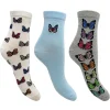 Nice Socks Socks | Womens 3 Pack Butterfly Socks