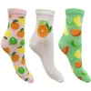 Nice Socks Socks | Womens 3 Pack Citrus Fruit Socks