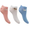Nice Socks Socks | Womens 3 Pack Mini Animal Trainer Socks