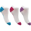 Nice Socks Socks | Womens 3 Pack Sparkle Trainer Socks