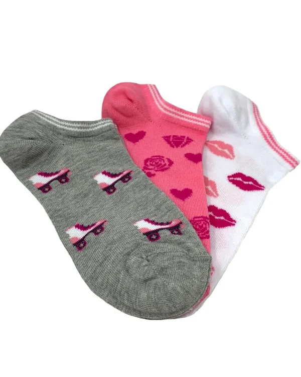 Nice Socks Socks | Womens 3 Pack Skates Trainer Socks