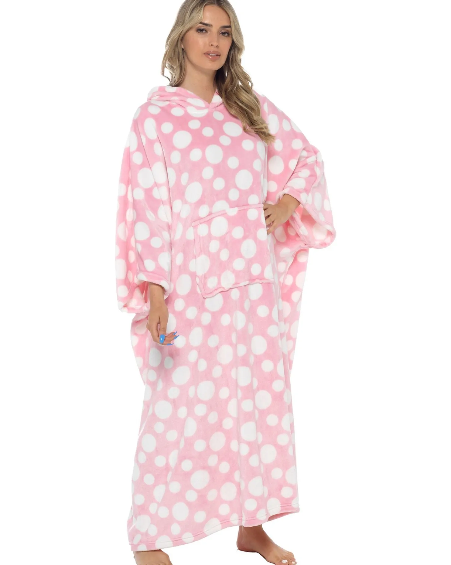 oversized_long_hooded_b_2-1.webp * Loungewear | Oversized Long Hooded Blanket Poncho - Pink Spot