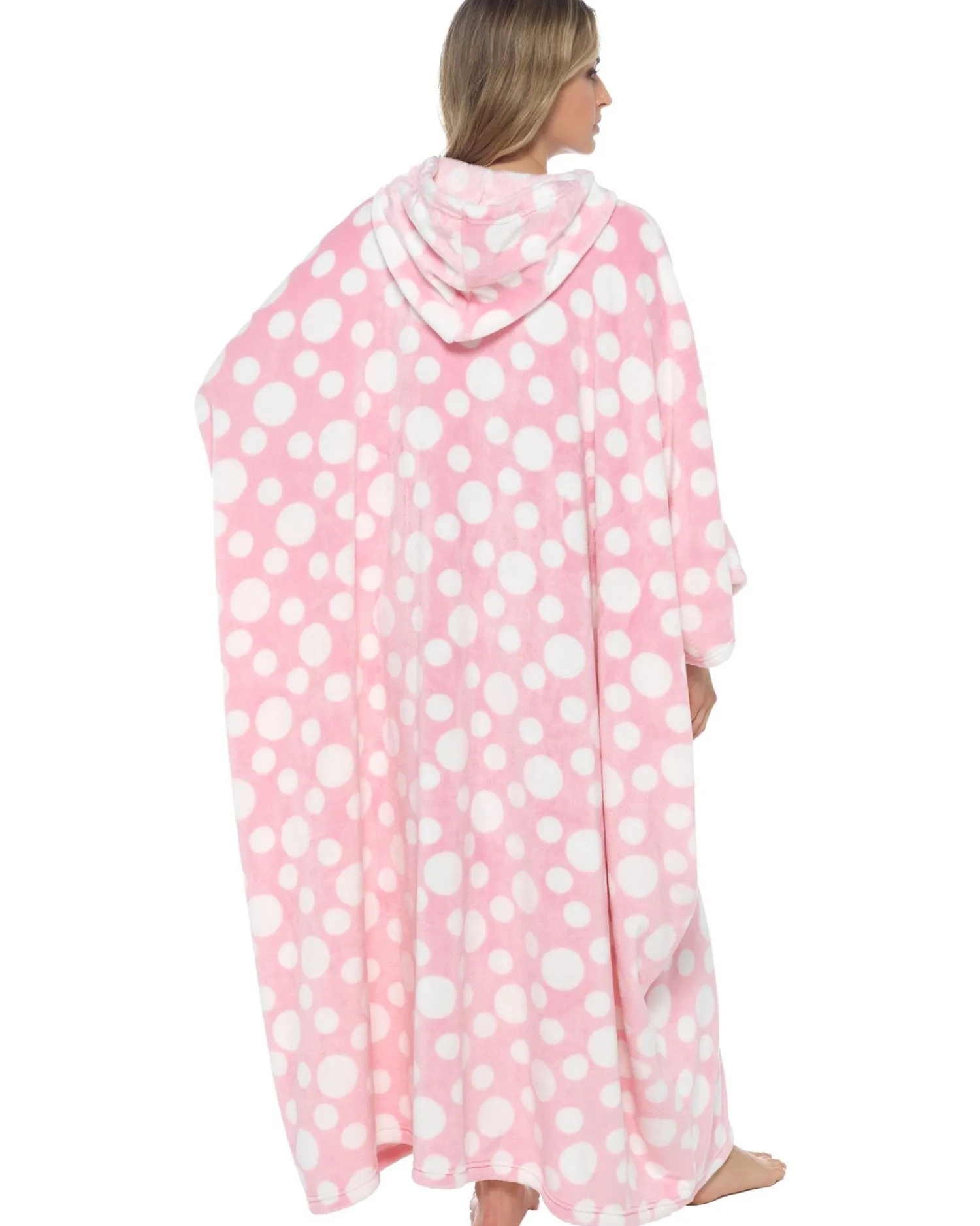 oversized_long_hooded_b_4-1.webp * Loungewear | Oversized Long Hooded Blanket Poncho - Pink Spot