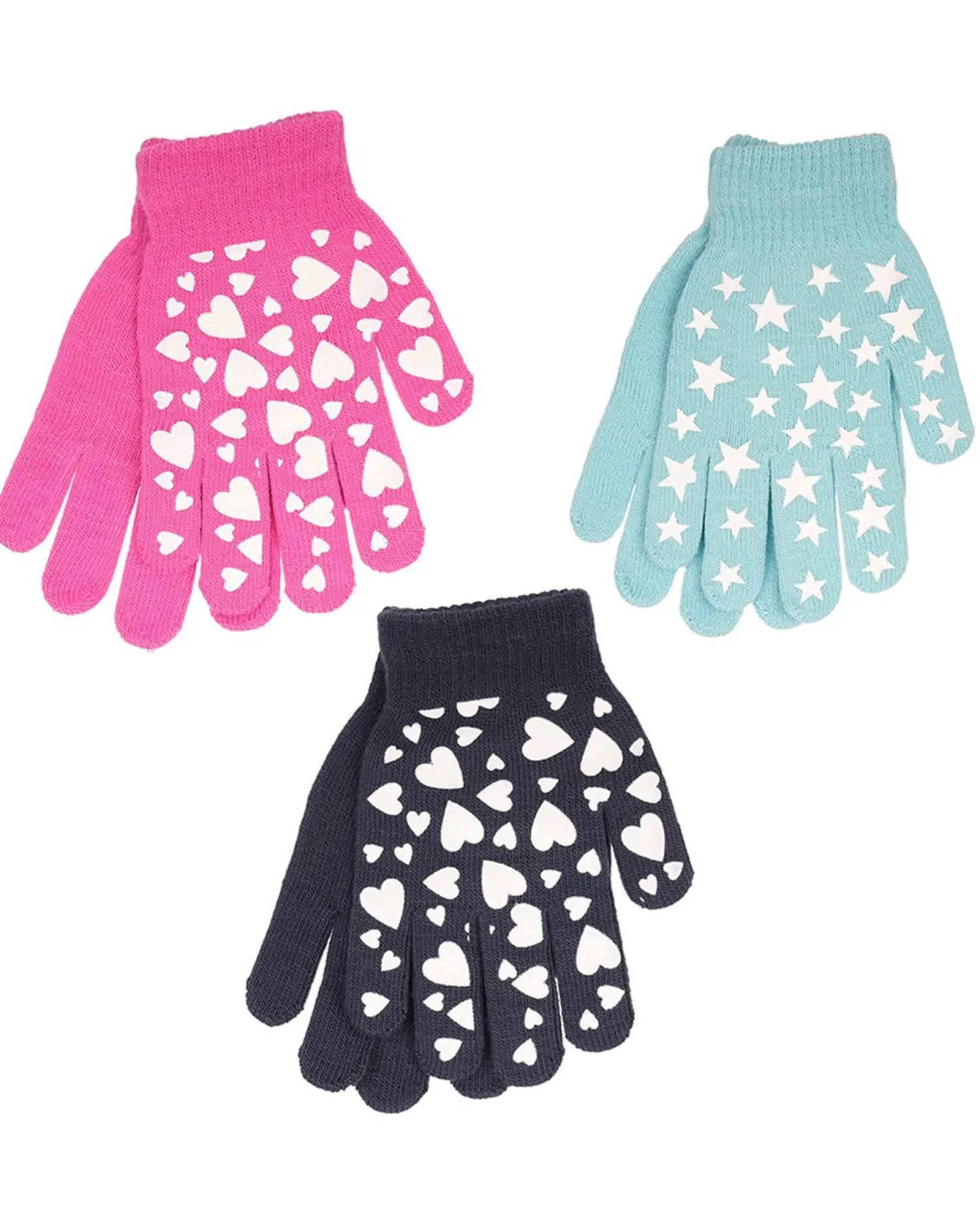 pack_girls_glow_in_the_d_0.webp Kids * 3 Pack Girls Glow In The Dark Magic Gloves