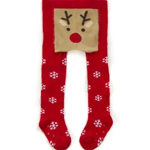 Kids * 2 Pairs Babies Christmas Cotton Rich Tights