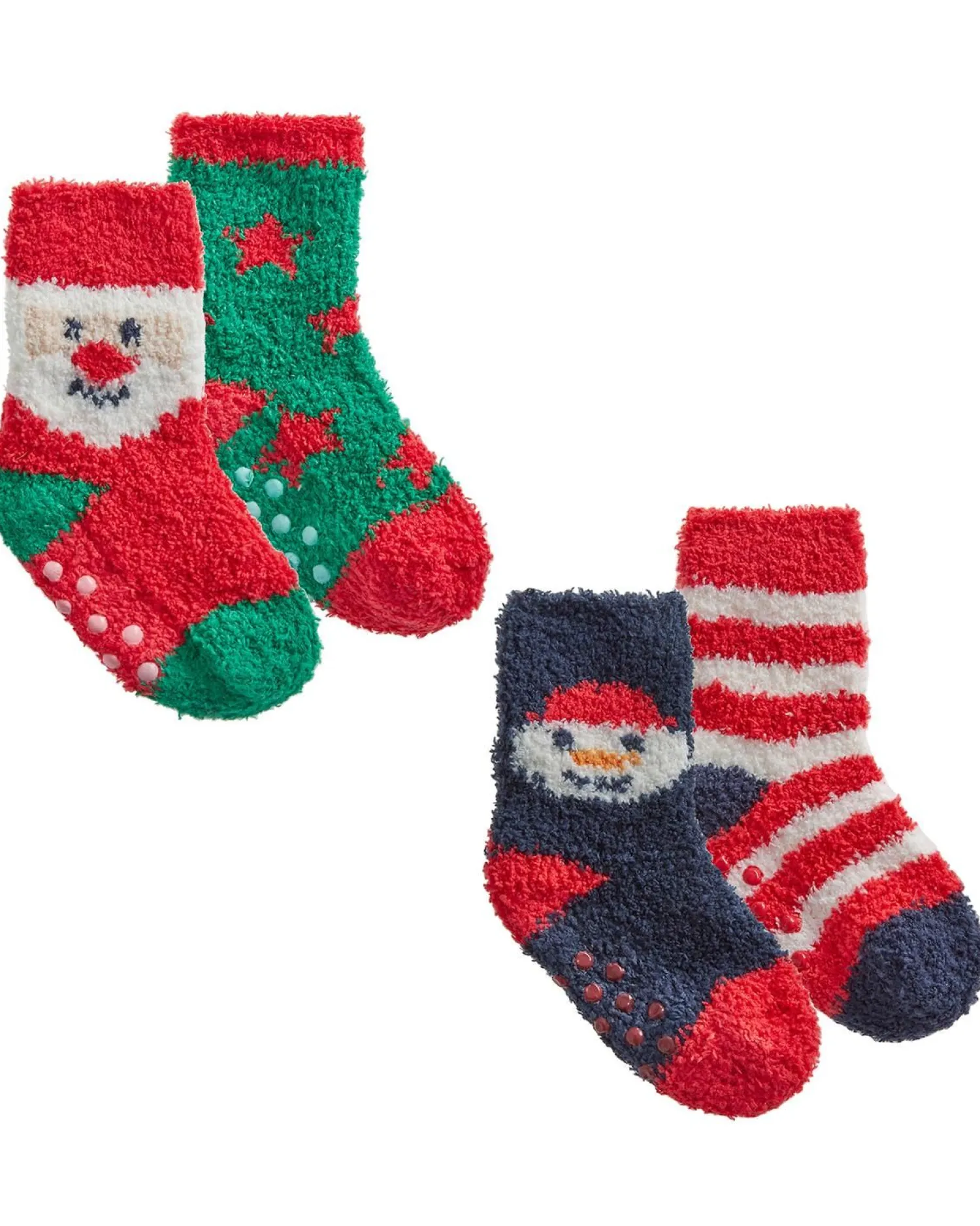 pairs_baby_fluffy_christ_1.webp Kids * 4 Pairs Baby Fluffy Christmas Socks