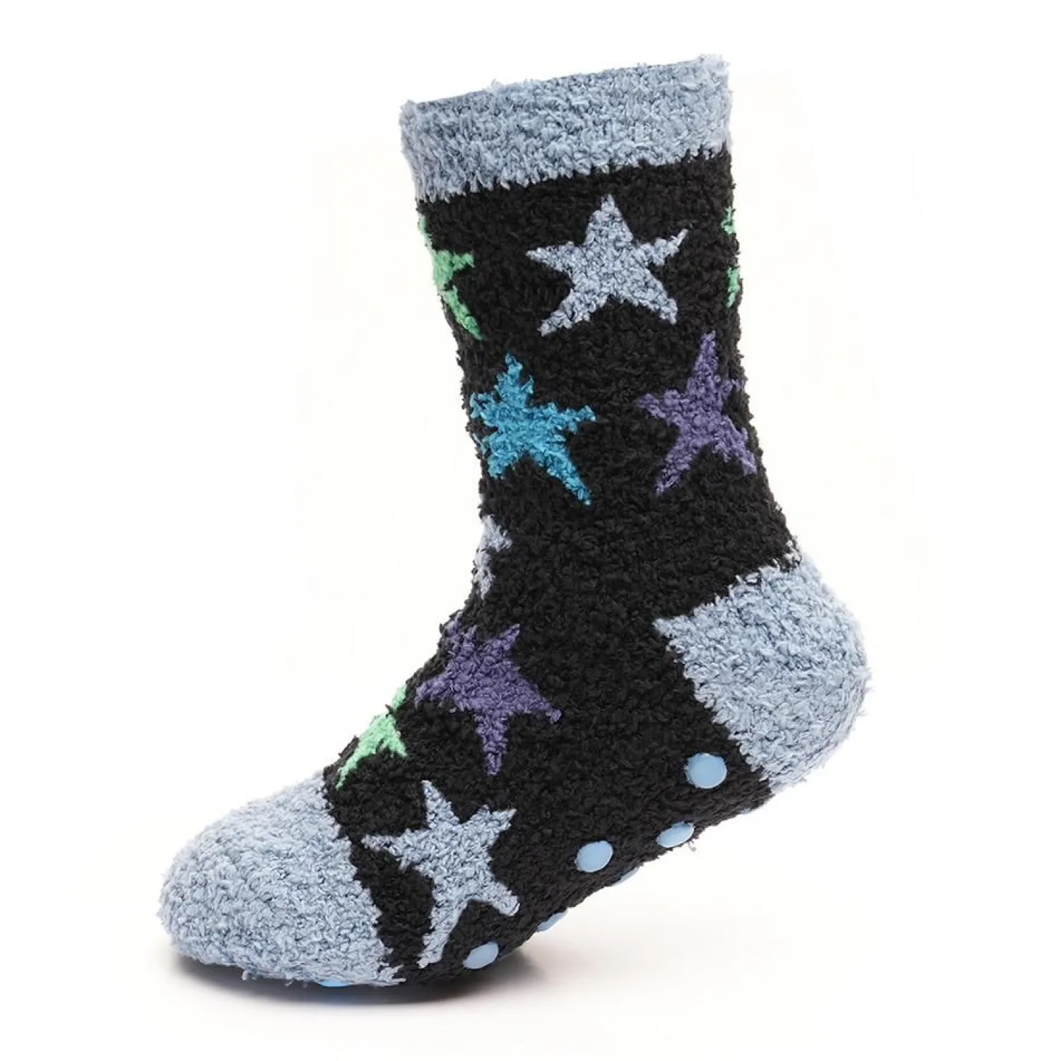 pairs_boys_stars__stripe_6.webp Kids Bertie & Bo 4 Pairs Boys Stars & Stripes Cosy Socks