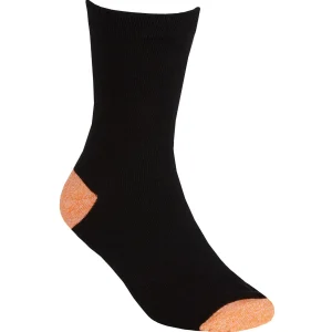 Kids Street Essentials 5 Pairs Girls Marl Heel & Toe Socks - Neon Mix