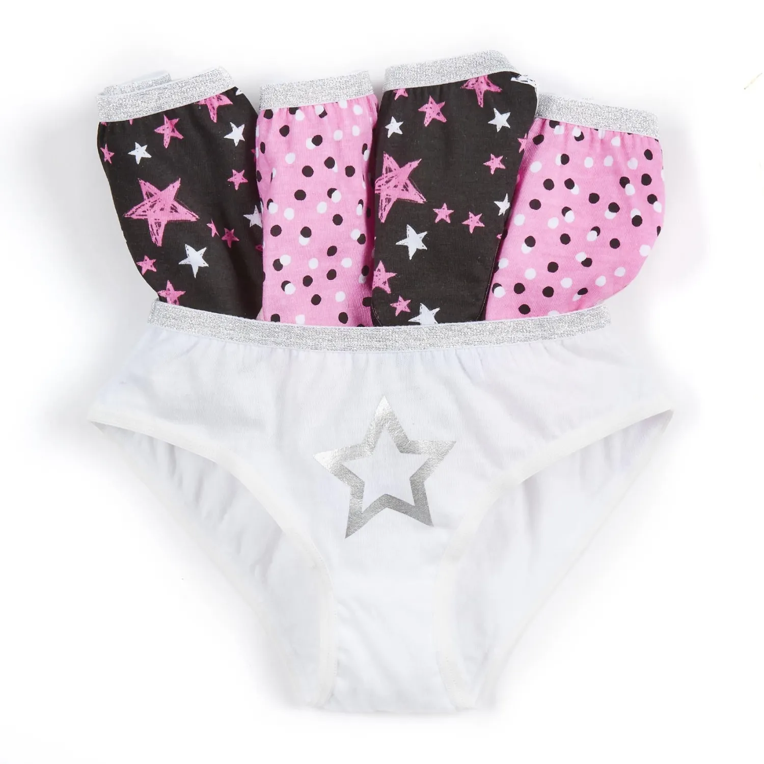pairs_girls_star_cotton__1.webp Kids 4Kidz 5 Pairs Girls Star Cotton Knickers