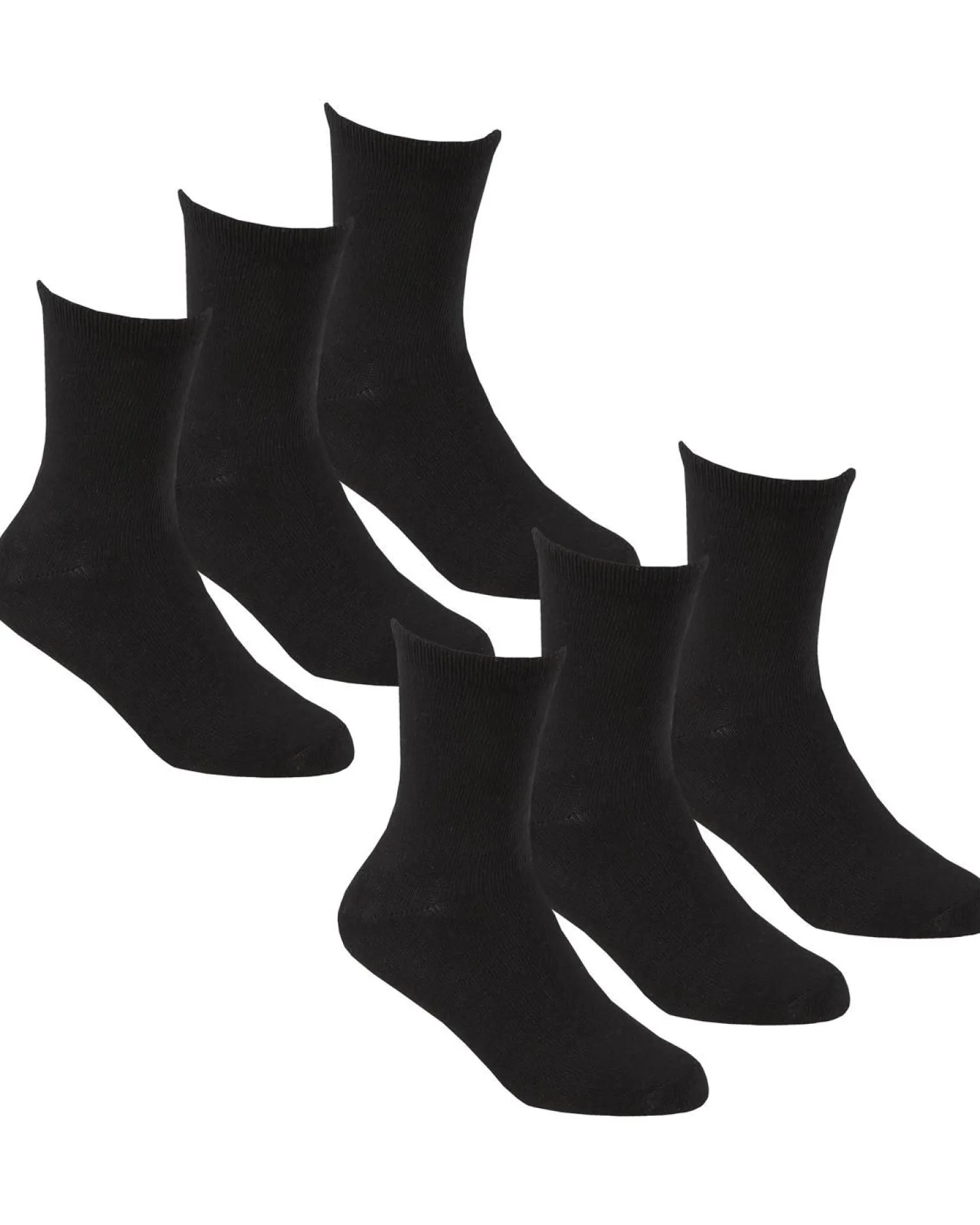 pairs_kids_bamboo_ankle__0-1.webp Kids * 6 Pairs Kids Bamboo Ankle Socks - Black