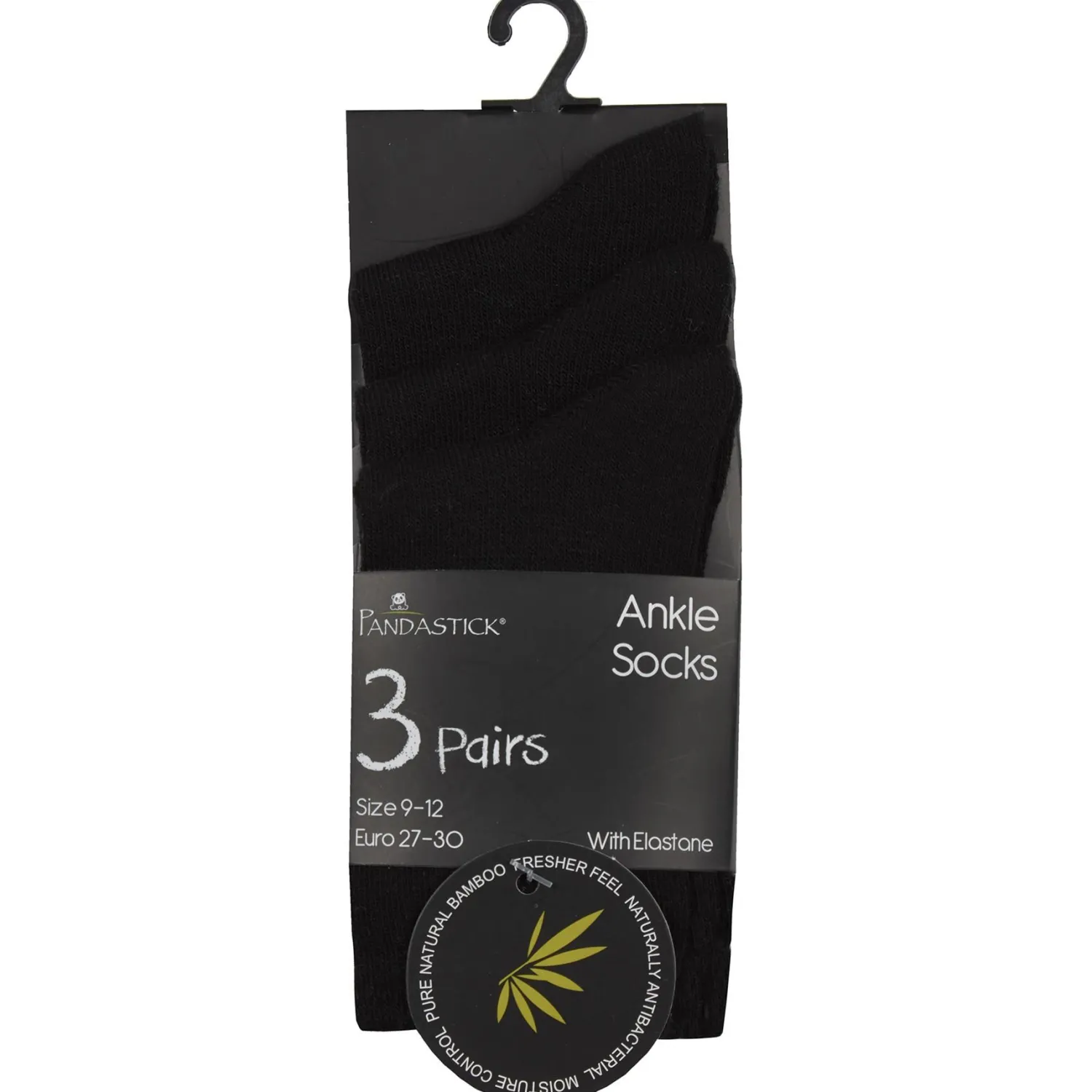 pairs_kids_bamboo_ankle__1-1.webp Kids * 6 Pairs Kids Bamboo Ankle Socks - Black