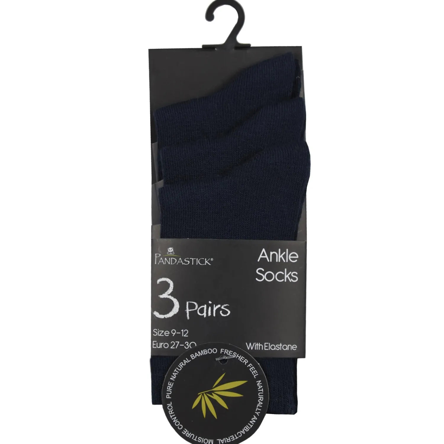 pairs_kids_bamboo_ankle__1-3.webp Kids * 6 Pairs Kids Bamboo Ankle Socks - Navy