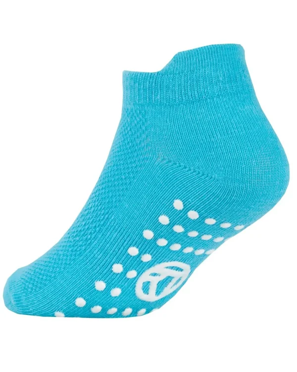 Kids RedTag 6 Pairs Kids Grip Sole Trainer Socks - Black/Pink