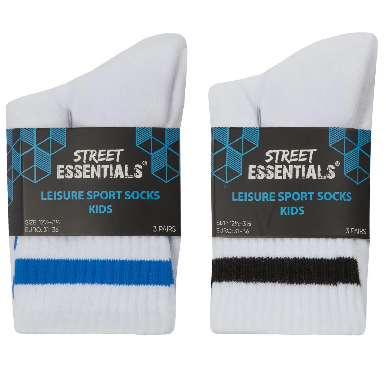 pairs_kids_ribbed_stripe_4.webp Kids Street Essentials 6 Pairs Kids Ribbed Stripe Sport Socks