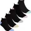 Kids * 5 Pairs Kids Sport Trainer Socks - Pastel Mix