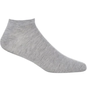 Men * 6 Pairs Mens Bamboo Trainer Socks - Grey