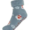 * Socks | 3 Pairs Womens Christmas Brushed Bed Socks