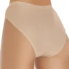 Wysteria Lane Knickers | 3 Pairs High Leg Lace Brief - Beige