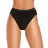 Wysteria Lane Knickers | 3 Pairs High Leg Classic Brief - Black