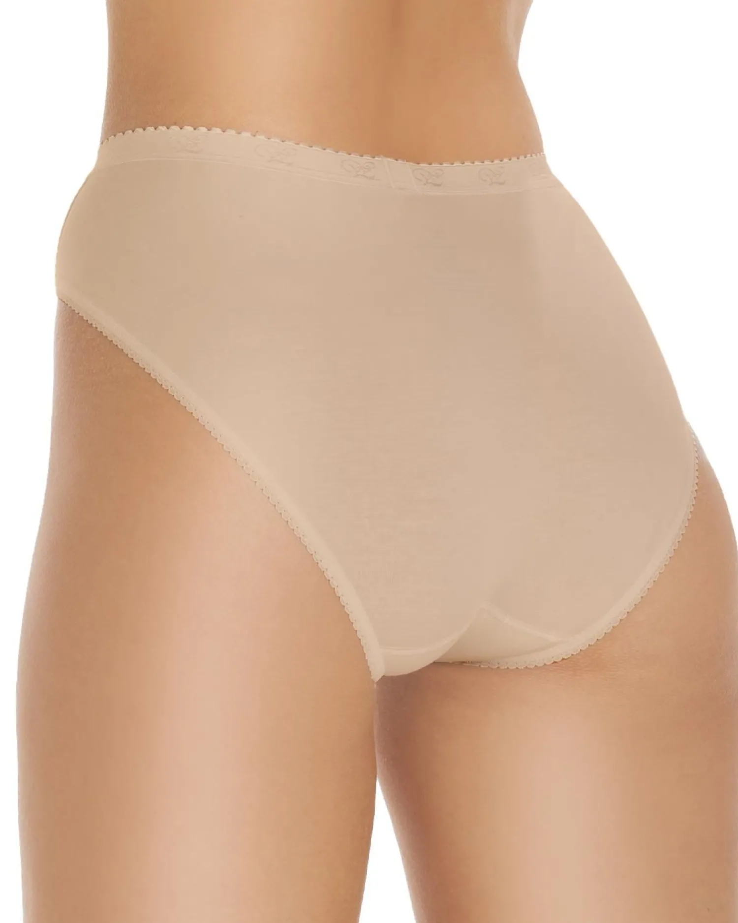 pairs_wysteria_lane_high_0.webp Wysteria Lane Knickers | 3 Pairs High Leg Classic Brief - Beige