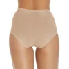 Wysteria Lane Knickers | 3 Pairs Maxi Lace Brief - Beige