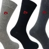 Men Pierre Cardin Mens 5 Pack Dress Socks - Grey