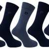 Men Pierre Cardin Mens 7 Pack Dress Socks - Blue