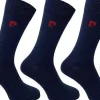 Men Pierre Cardin Mens 5 Pack Dress Socks - Navy