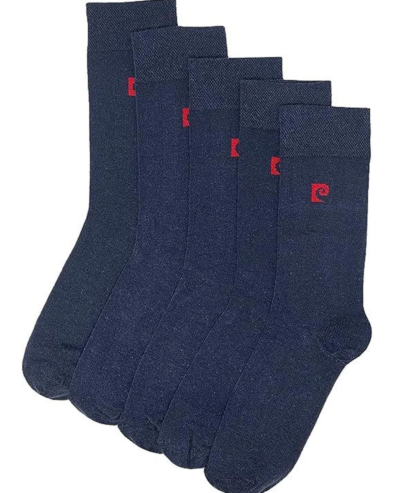 pierre_cardin_mens__pack__1-5.webp Men Pierre Cardin Mens 5 Pack Dress Socks - Navy