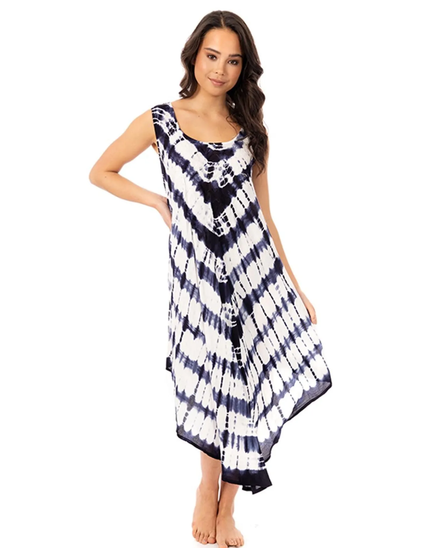 pistachio_black_tie_dye_s_1.webp Pistachio Dresses | Black Tie Dye Summer Dress