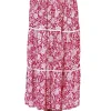 Pistachio Shorts & Skirts | Paisley Print Maxi Skirt - Red