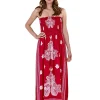 Pistachio Dresses | Pink Paisley Maxi Dress
