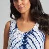 Pistachio Dresses | Tie Dye Summer Dress - Navy