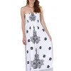 Pistachio Dresses | White & Black Paisley Floral Dress