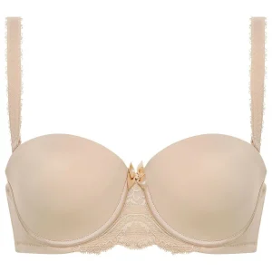 Playtex Bras | Flower Elegance Strapless Bra - Skin